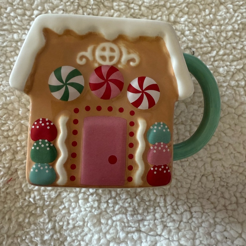 Gingerbread House Holiday Mug